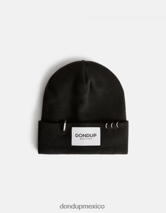negro DONDUP mujer sombrero de lana accesorios D0VXD532