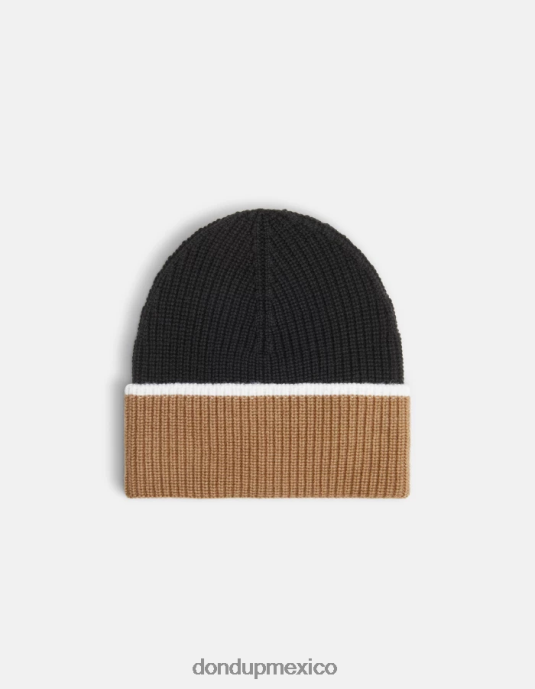 negro y champán DONDUP hombres sombrero de lana accesorios D0VXD939