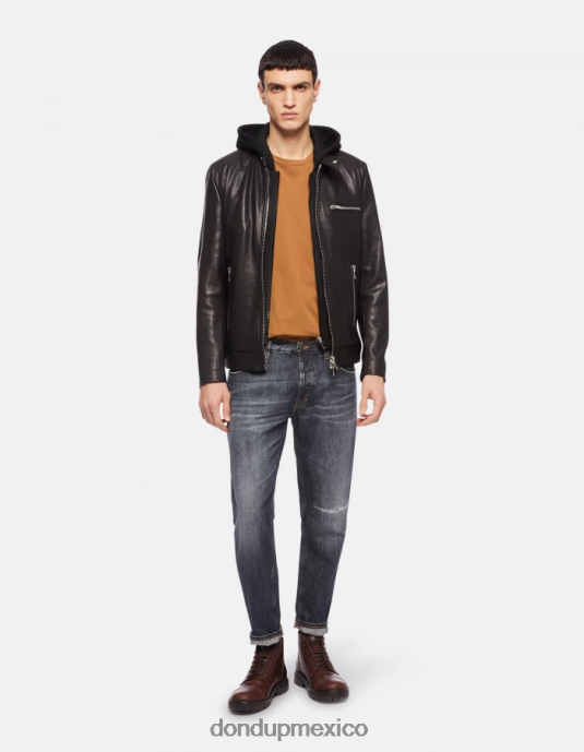 noche DONDUP hombres camiseta de punto regular fit vestir D0VXD804