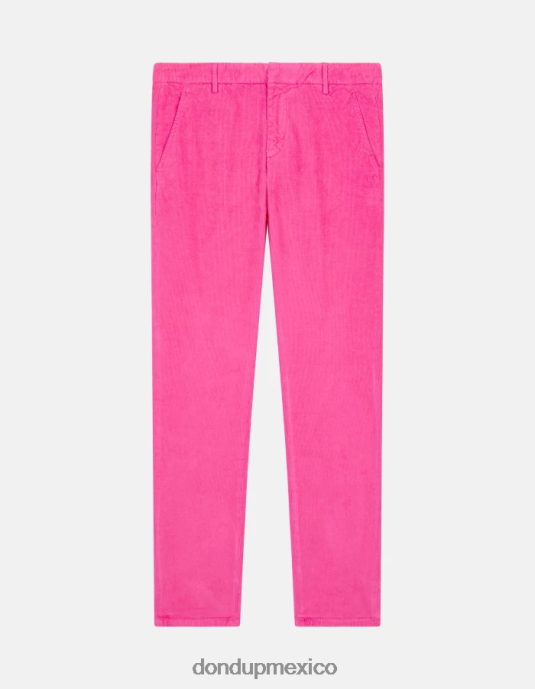 orquídea DONDUP hombres pantalones gaubert slim de terciopelo vestir D0VXD764