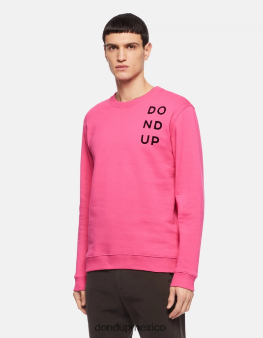 orquídea DONDUP hombres sudadera regular fit con cuello redondo vestir D0VXD846