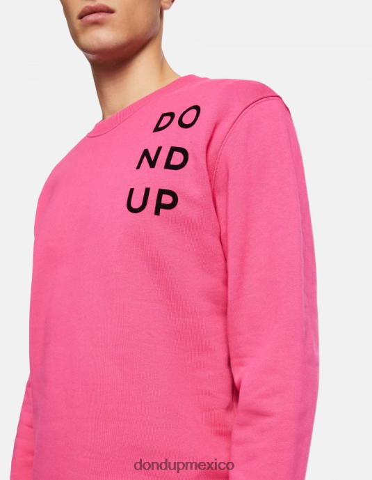 orquídea DONDUP hombres sudadera regular fit con cuello redondo vestir D0VXD846
