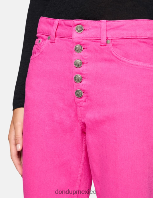 orquídea DONDUP mujer Vaqueros Koons de denim elástico con corte holgado vestir D0VXD32