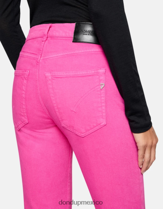orquídea DONDUP mujer Vaqueros slim fit Daila en denim elástico Bull vestir D0VXD3