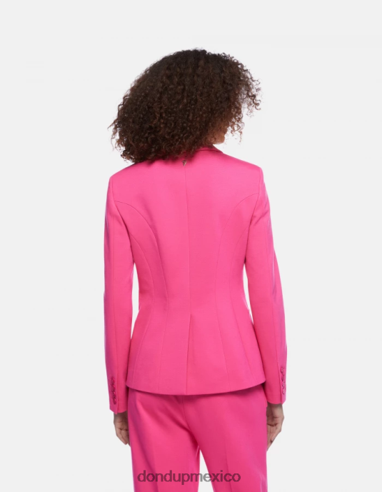 orquídea DONDUP mujer blazer de punto con botonadura simple vestir D0VXD381