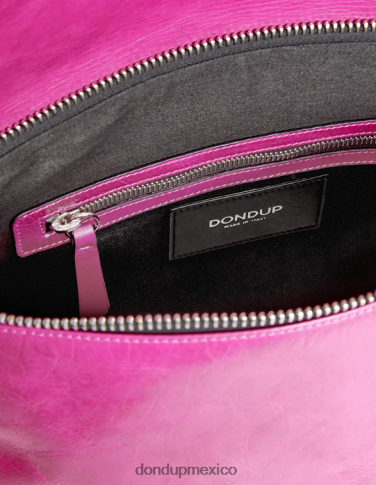 orquídea DONDUP mujer bolso de cuero brillante accesorios D0VXD485
