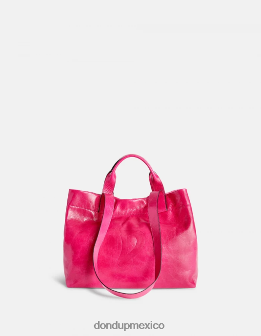 orquídea DONDUP mujer bolso shopper de cuero brillante accesorios D0VXD493