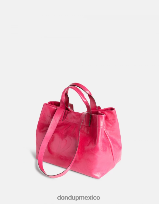 orquídea DONDUP mujer bolso shopper de cuero brillante accesorios D0VXD493