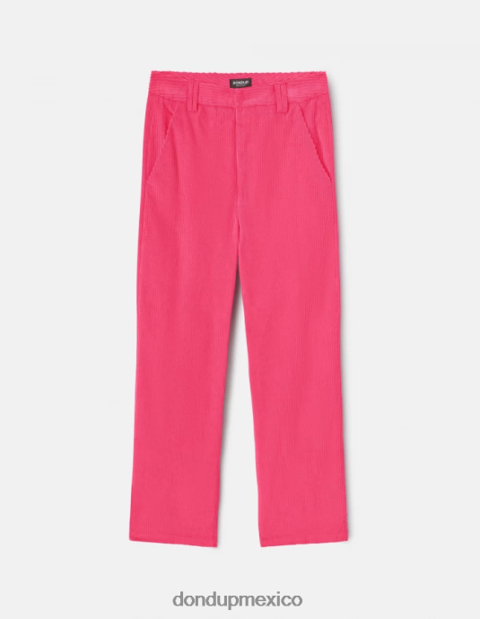 orquídea DONDUP mujer pantalones anchos de terciopelo joan vestir D0VXD131