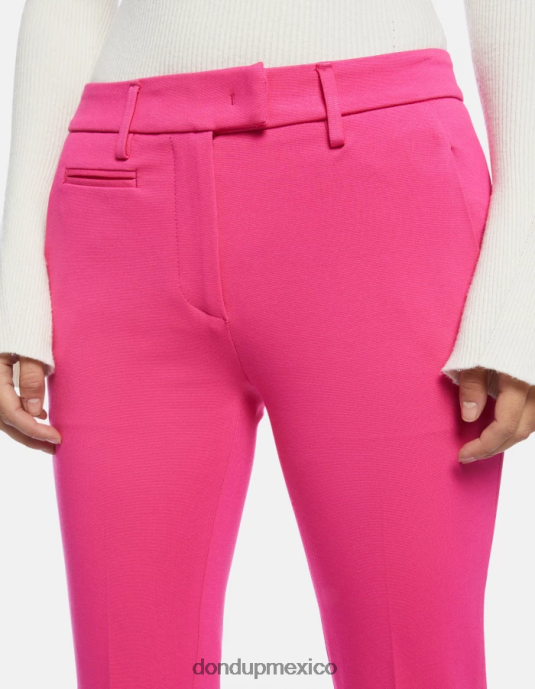 orquídea DONDUP mujer pantalones de punto perfectos y ajustados vestir D0VXD126