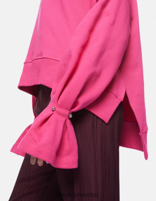 orquídea DONDUP mujer sudadera regular fit con cuello redondo vestir D0VXD427