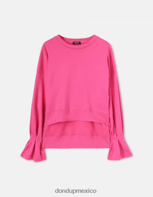 orquídea DONDUP mujer sudadera regular fit con cuello redondo vestir D0VXD427
