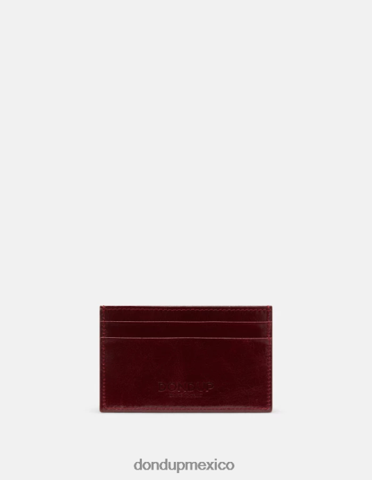 prugna DONDUP mujer tarjetero de piel brillante accesorios D0VXD509
