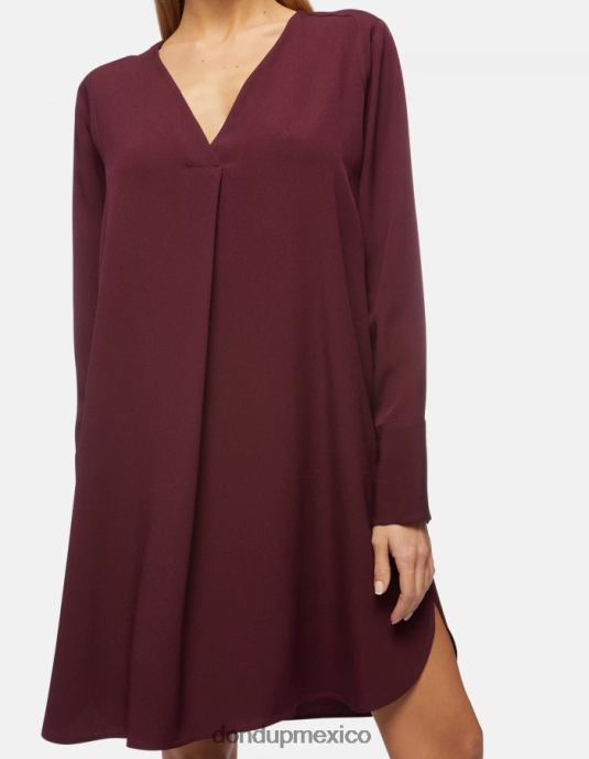 prugna DONDUP mujer vestido corto de marta vestir D0VXD292