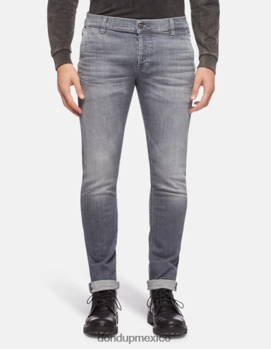 topo DONDUP hombres Vaqueros ajustados Konor en denim elástico vestir D0VXD670