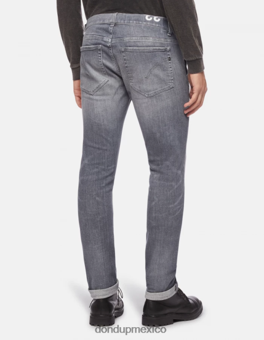 topo DONDUP hombres Vaqueros ajustados Konor en denim elástico vestir D0VXD670
