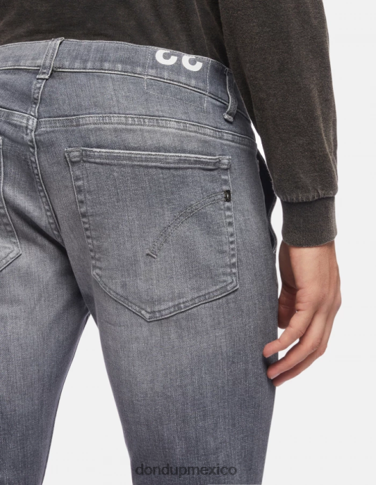 topo DONDUP hombres Vaqueros ajustados Konor en denim elástico vestir D0VXD670
