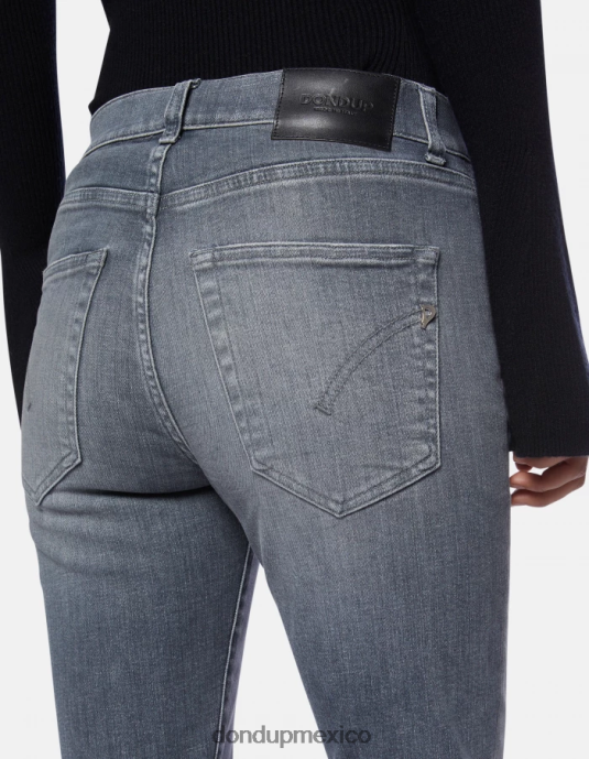 topo DONDUP mujer Vaqueros Daila slim de denim elástico vestir D0VXD80