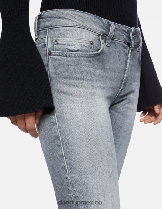 topo DONDUP mujer Vaqueros ajustados Monroe en denim elástico vestir D0VXD103