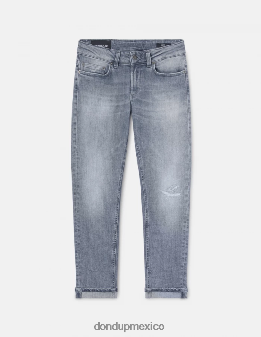 topo DONDUP mujer Vaqueros ajustados Monroe en denim elástico vestir D0VXD103