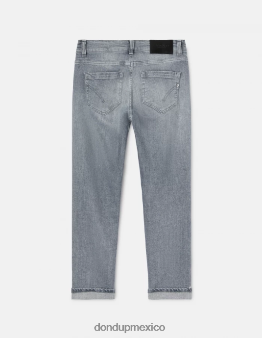 topo DONDUP mujer Vaqueros ajustados Monroe en denim elástico vestir D0VXD103