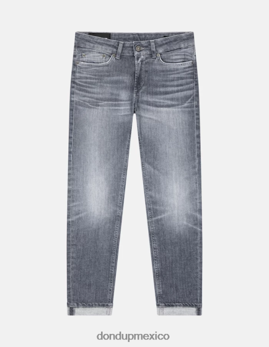 topo DONDUP mujer Vaqueros ajustados Monroe en denim elástico vestir D0VXD22