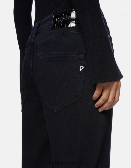 tuareg azul DONDUP mujer Vaqueros koons holgados de denim elástico vestir D0VXD116