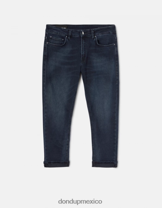 tuareg azul DONDUP mujer jeans mila carrot fit de denim elástico vestir D0VXD62