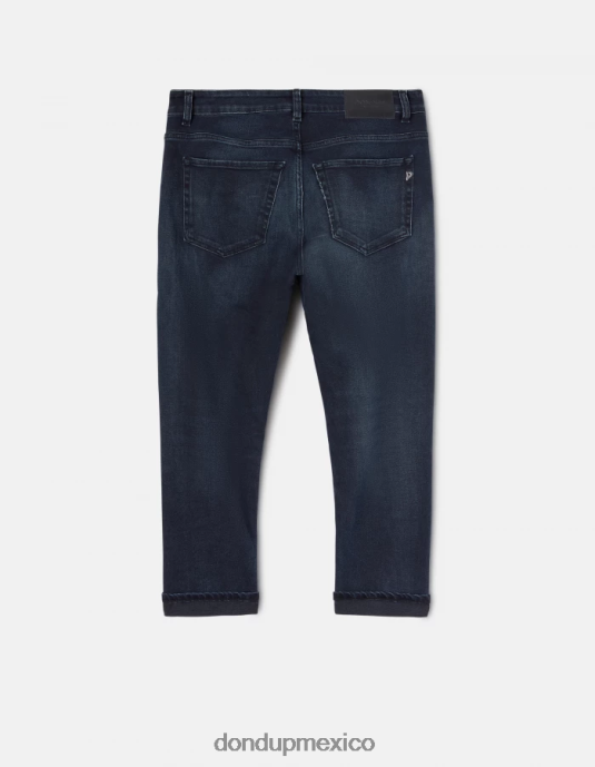 tuareg azul DONDUP mujer jeans mila carrot fit de denim elástico vestir D0VXD62