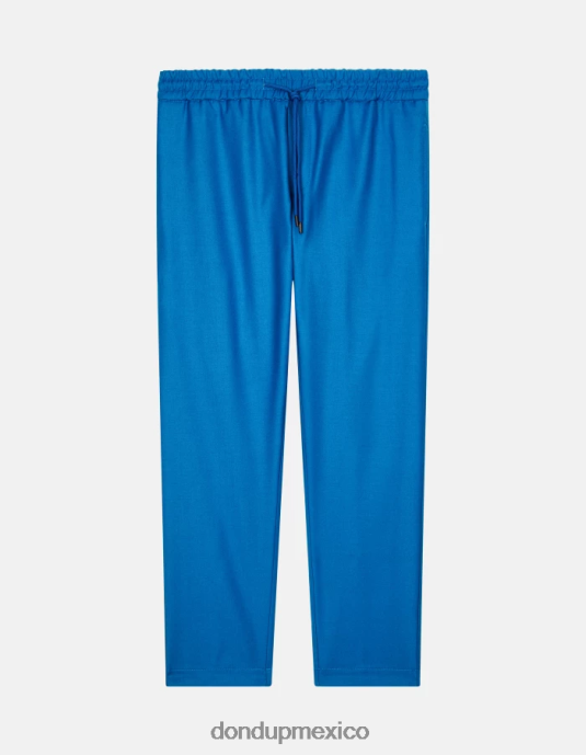 turquesa DONDUP hombres joggers de franela yuri vestir D0VXD729