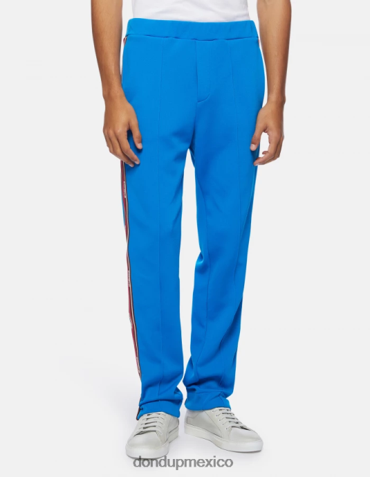 turquesa DONDUP hombres joggers regular fit de lana vestir D0VXD753