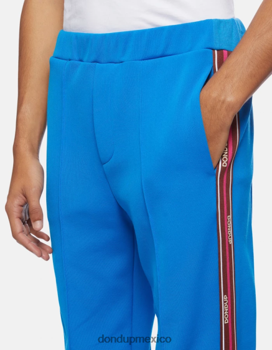 turquesa DONDUP hombres joggers regular fit de lana vestir D0VXD753