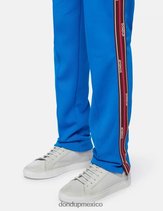 turquesa DONDUP hombres joggers regular fit de lana vestir D0VXD753