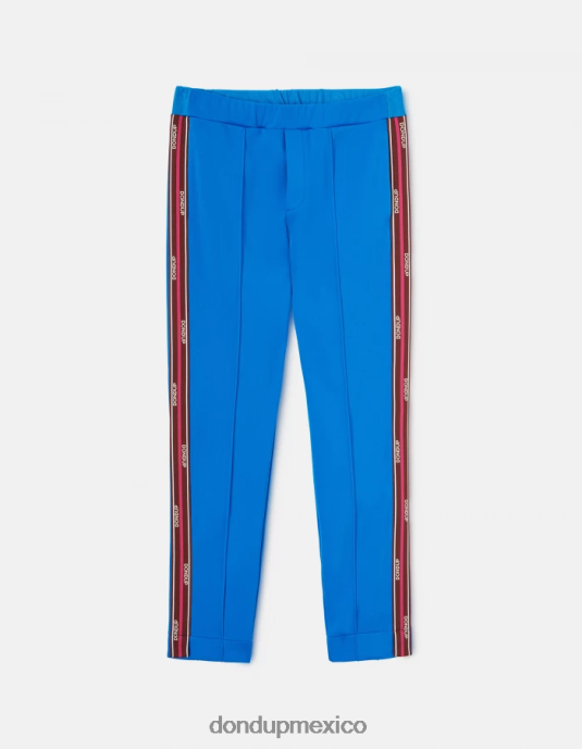 turquesa DONDUP hombres joggers regular fit de lana vestir D0VXD753