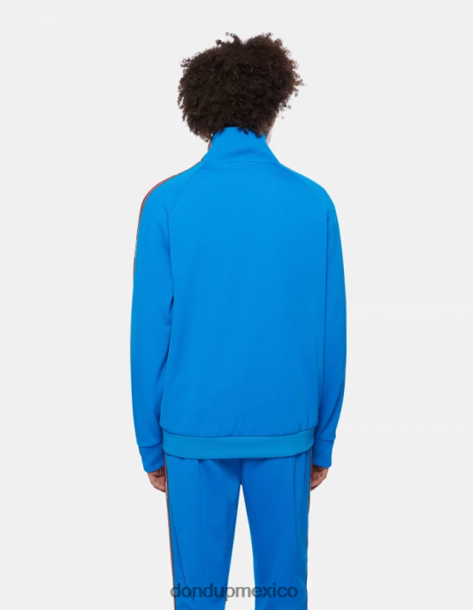 turquesa DONDUP hombres sudadera regular fit con cuello alto vestir D0VXD833