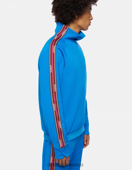 turquesa DONDUP hombres sudadera regular fit con cuello alto vestir D0VXD833
