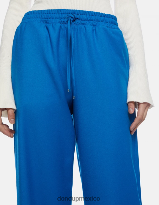 turquesa DONDUP mujer joggers de franela marisol vestir D0VXD181