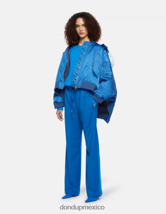 turquesa DONDUP mujer joggers de franela marisol vestir D0VXD181