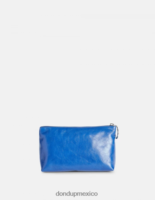 turquesa DONDUP mujer neceser de cuero brillante accesorios D0VXD498