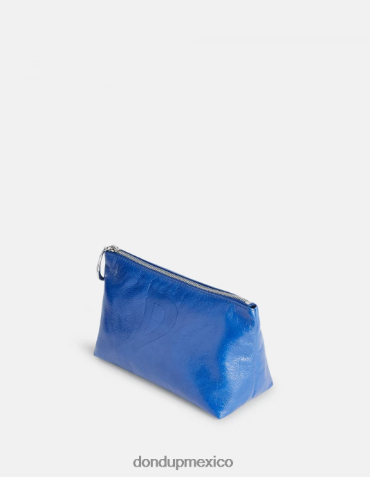 turquesa DONDUP mujer neceser de cuero brillante accesorios D0VXD498