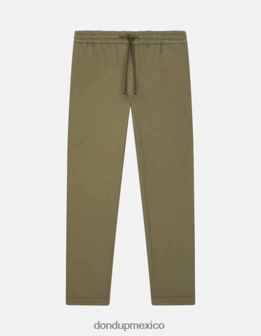 verde salvia DONDUP hombres joggers de pana dom vestir D0VXD747