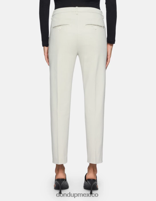 yeso DONDUP mujer pantalones holgados de tricotina nima vestir D0VXD231