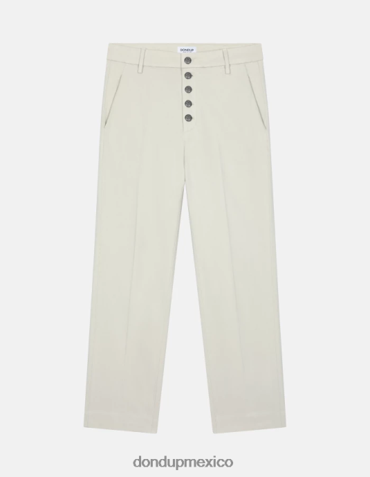 yeso DONDUP mujer pantalones holgados de tricotina nima vestir D0VXD231